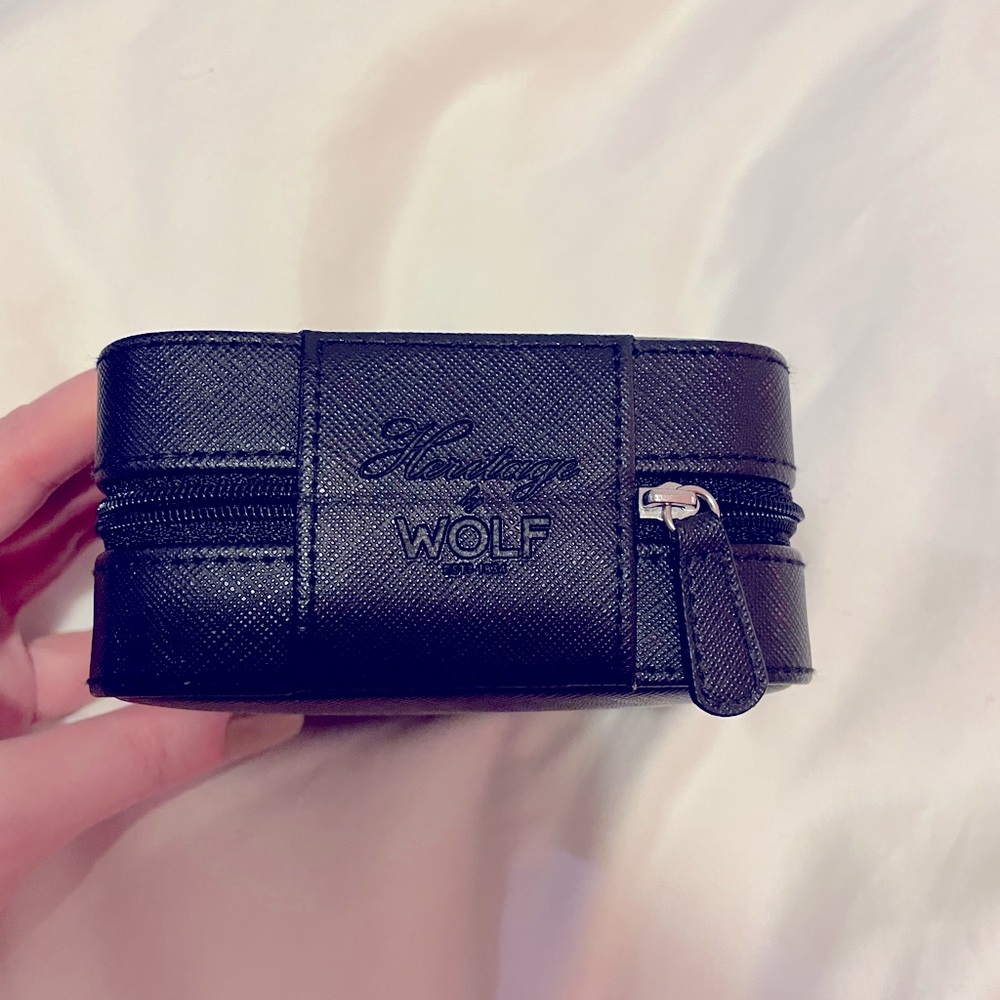 Wolf Travel Jewelry Case